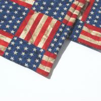 Rustic Flag Potholders, Stars and Stripes Hot Pads, Americana Kitchen Décor, USA Handmade 
