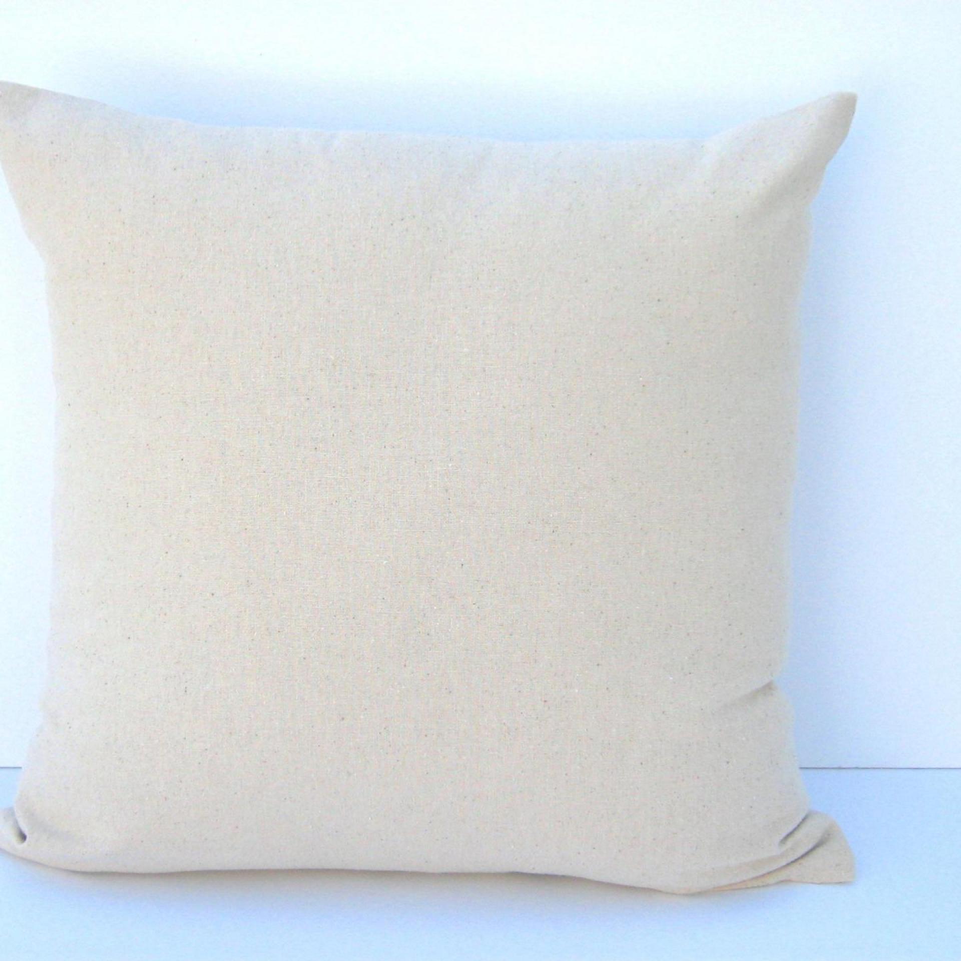 Country Cottage Pillow Cover, Red Tan Shabby Patchwork 19" x 19" Cottage Home Décor, USA Handmade